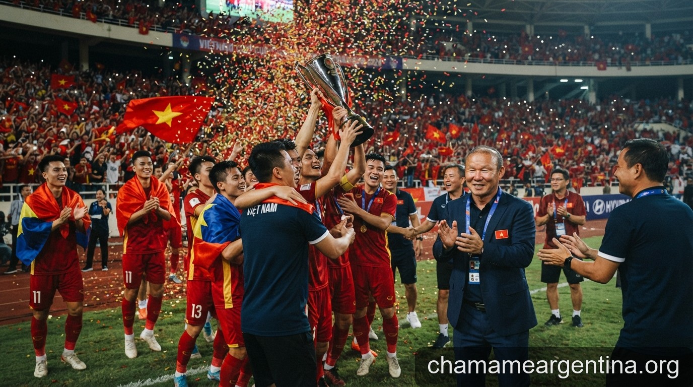 Việt Nam bảo vệ thành công ngôi vương ASEAN Cup: Dấu ấn Kim Sang-sik và tương lai FIFA ASEAN Cup
